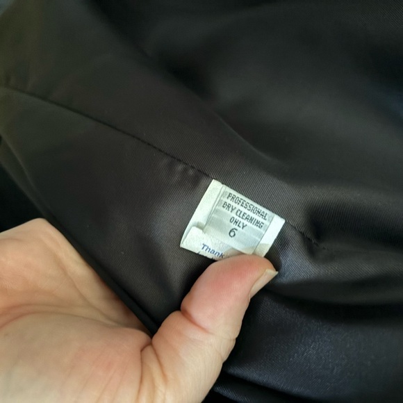 Vintage 90s Larry Levine Ankle Length Maxi Wool Coat - Picture 3 of 5